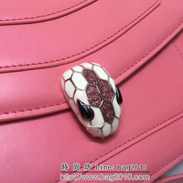 BVLGARI寶格麗 原單品質 蛇頭扣環 單層蛇頭包 可挎可手拿 B39174 FYD1291